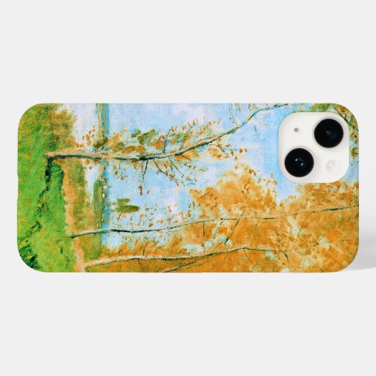 Monet - The Spring in Argenteuil, Case-Mate iPhoneケース (裏面 (横))