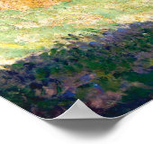 Monet - The Young Ladies Of Giverny Sun Effect ポスター (角)