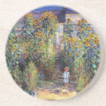 Monet、"Vétheuilの芸術家庭"のコースター コースター<br><div class="desc">クロード・モネ、"Vétheuilの芸術家庭"の、1880年-芸術のフランスのな印象派の絵画。</div>