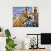 Monet - Villas at Bordighera, ポスター (ホームオフィス)