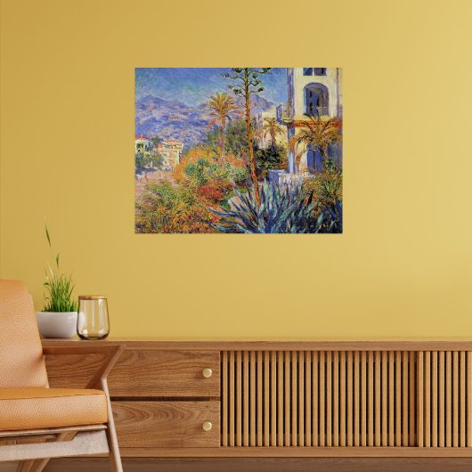 Monet - Villas at Bordighera, ポスター (リビング2)