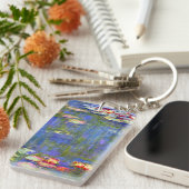 Monet Water Lilies キーホルダー (正面右)