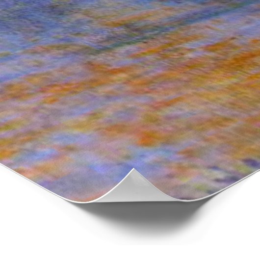 Monet - Waterloo Bridge, Sunlight in the Fog ポスター (角)