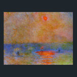 Monet - Waterloo Bridge, Sunlight in the Fog ポスター<br><div class="desc">Claude Monet painting, Waterloo Bridge, Sunlight in the Fog</div>