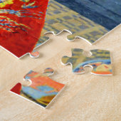 Monet Woman in Japanese Costume ジグソーパズル (側面)