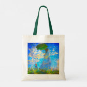 Monet Woman with a Parasol トートバッグ (裏面)