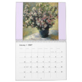 Monet's Flowers Art Calendar (8.5インチx 11インチ) カレンダー (1月 2027)