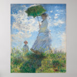 Monet's Madame Monet and Her Son ポスター<br><div class="desc">Madame Monet and Her Son by Claude Monet (1875).</div>