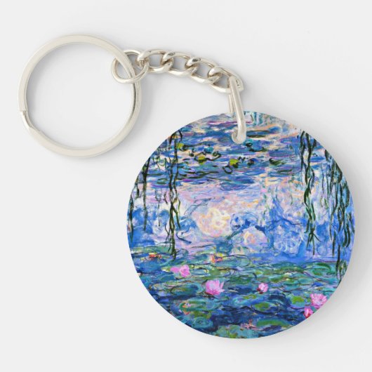 Monet's Water Lilies キーホルダー (正面)