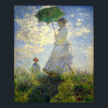 Monet's Woman with a Parasol (The Stroll / Walk) ポスター<br><div class="desc">A classic artwork that has passed into the public domain and makes wonderful gifts and other products. "Impression, Sunrise" is Impressionism's eponymous work. The name of the artistic movement was derived from the title when critics distastefully referred to it as embodying a trend which they disapproved of. Claude Monet (1840-1826)...</div>