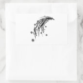 Moneyストリームの四角形シール 長方形シール (バッグ)