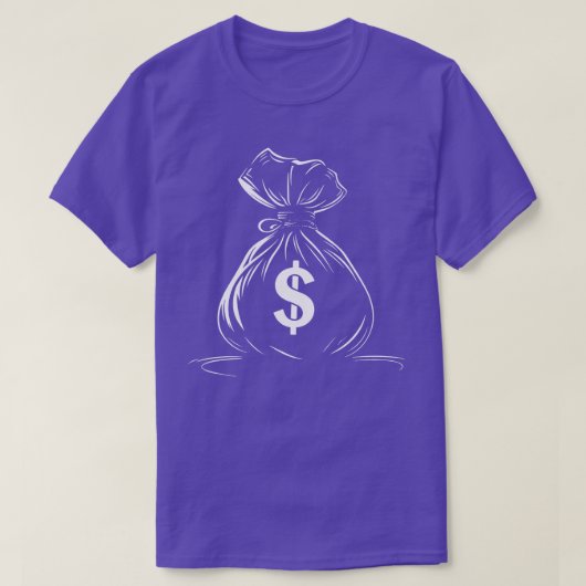 MoneyバッグGet Money Tシャツ (デザイン正面)