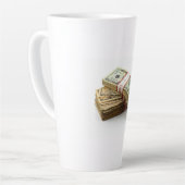 money カフェラテマグ (左アングル)