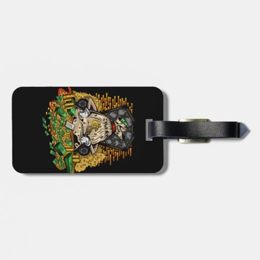 Money Bag  ラゲッジタグ (裏面横)