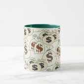 Money Bags Mug氏 マグカップ (中央)