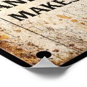 Money Can't Buy Happiness But It Buys Chickens ポスター (角)