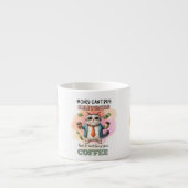Money Can't Buy Happiness Funny Cat Lover Gift  エスプレッソカップ (正面)