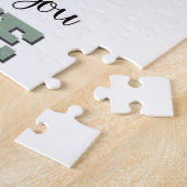 Money Can't Buy Happiness Funny Cat Lover Gift  ジグソーパズル (側面)