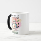 Money Can't Buy Happiness Funny Cat Lover Gift モーフィングマグカップ (正面左)