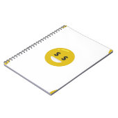 money eye emoji ノートブック (左側)