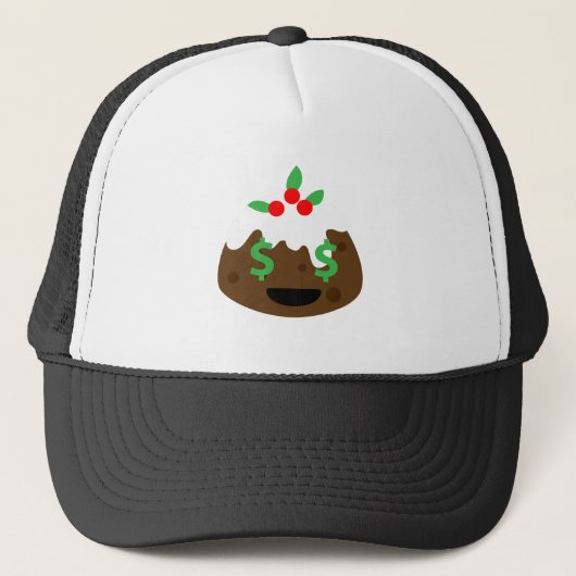 money eyes christmas pudding キャップ (正面)
