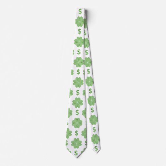 Money Graphic Printable Tie ネクタイ (正面)