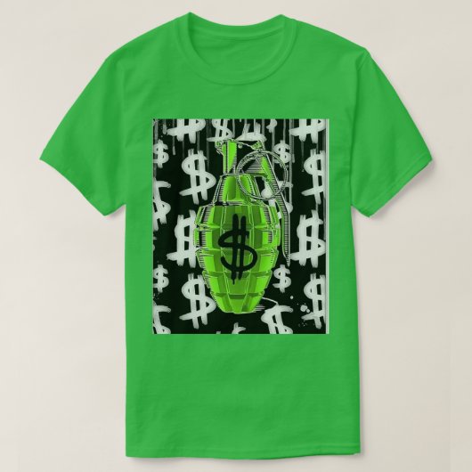 「Money Grenade」のTシャツ Tシャツ (デザイン正面)