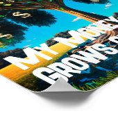 Money Grows on Trees Prosperity Wealth Abundance ポスター (角)