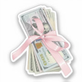 Money Manifestation Sticker  シール (正面)