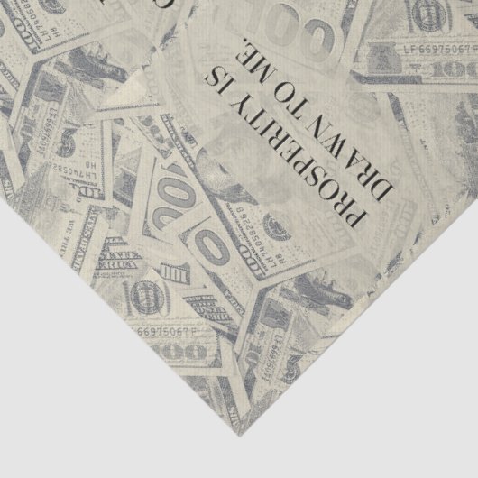 Money Themed Affirmation Motivational Empowering  薄葉紙 (詳細)