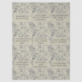 Money Themed Affirmation Motivational Empowering 薄葉紙 (正面)