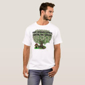 money_tree5は、お金が木で育つことを見ます tシャツ (正面フル)