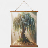 Money Tree 吊り下げ型タペストリー (正面)