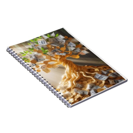 Money Tree Notebook ノートブック (右側)