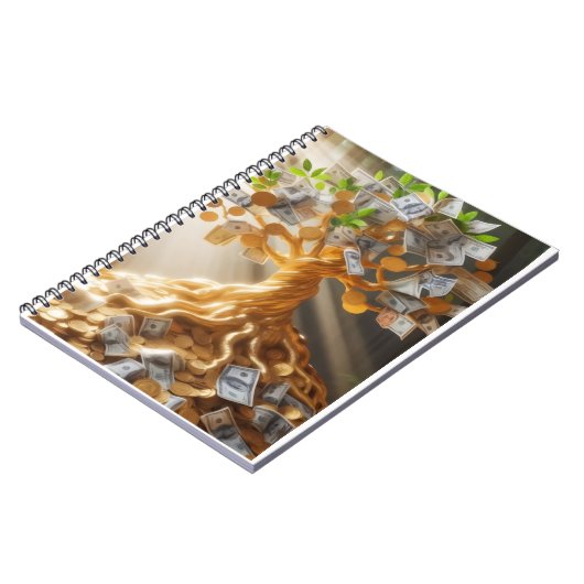Money Tree Notebook ノートブック (左側)