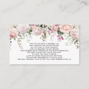 Money Tree/Wishing Well招待状挿入 エンクロージャーカード