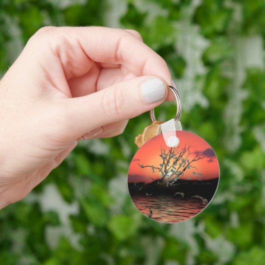 Money Tree With Dollar Bills キーホルダー (手)