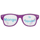 Mongoは驚愕 レトロサングラス (正面)