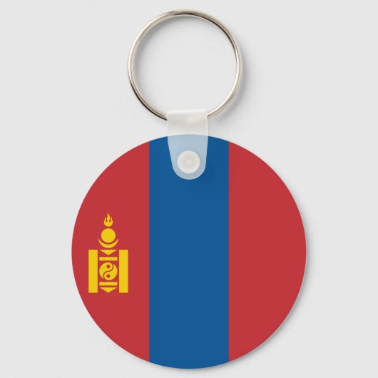 Mongolia Flag キーホルダー (正面)