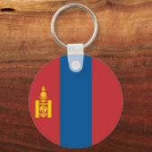 Mongolia Flag キーホルダー (正面)