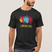 Mongolian enthusiasts for Mongol Uls and Mongolia Tシャツ (正面)