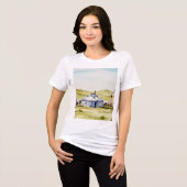 Mongolian yurt トライブレンドＴシャツ (正面全面)