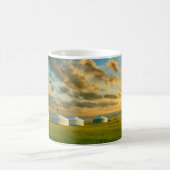 Mongolian Yurt Travel  コーヒーマグカップ (中央)