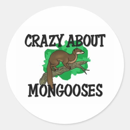 Mongooses熱狂するについて ラウンドシール (正面)