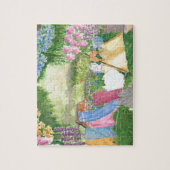 Monheganの島のメインのパズルのKathyの洗濯 ジグソーパズル (縦)