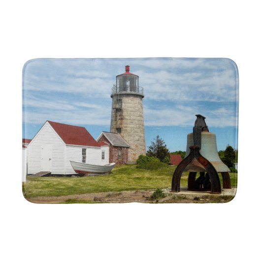 Monheganの島の灯台、メイン バスマット (正面)