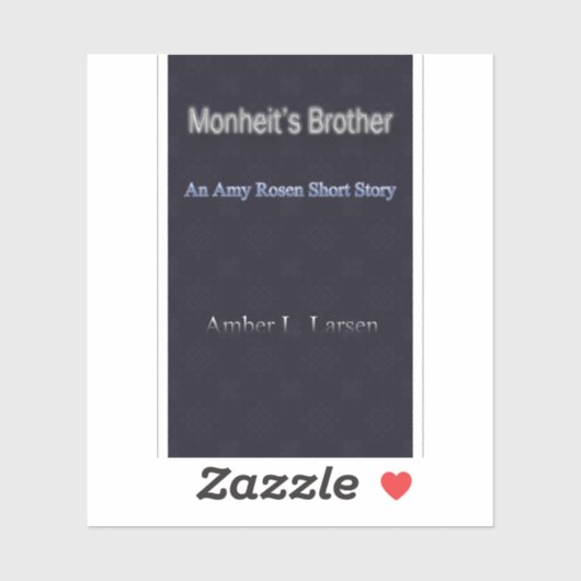Monheit's Brother Book Cover Sticker シール (シート)