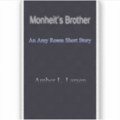 Monheit's Brother Book Cover Sticker シール (正面)