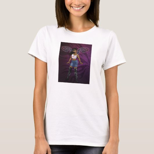 Monied妖精のShawntiquaのボス Tシャツ (正面)