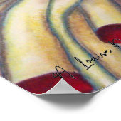 "Monism"パステル&油by A. Louise Peterson ポスター (角)